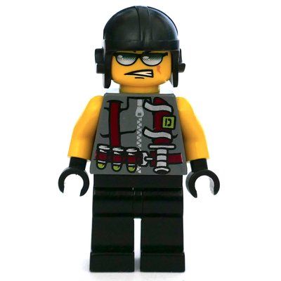Figurine Viper with Knife on Vest du set 7298