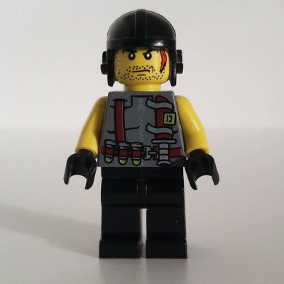 Figurine Digger with Knife on Vest du set 7476