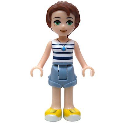 Minifigur Emily Jones with Striped Shirt aus Set 41075