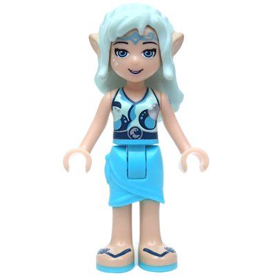 Minifigure Naida Riverheart with Medium Azure Wrap Skirt del set 41073