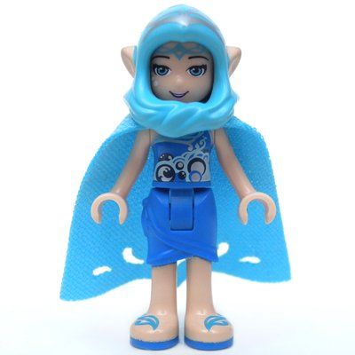 Minifigur Naida Riverheart with Hood and Cape aus Set 41180
