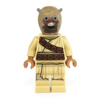 Figurine Tusken Raider, Head Spikes, Shoulder Belt du set 75299