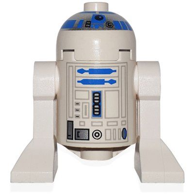 Figurine Astromech Droid, R2-D2, White Dome, 30361a Body du set 4502