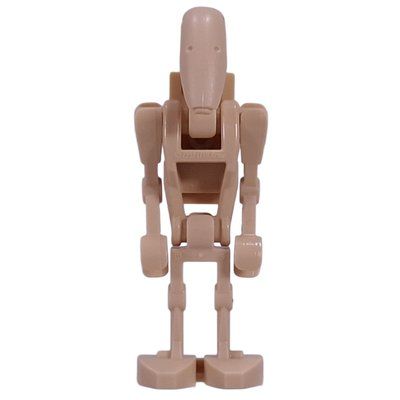 Figurine Battle Droid, Two Bent Arms, 1 x 2 Plate on Back du set 7121