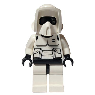Figurine Scout Trooper, Yellow Head with Black Visor du set 7139