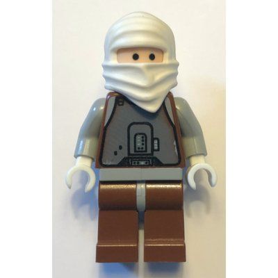 Minifiguur Dengar, Light Nougat Head uit set 6209