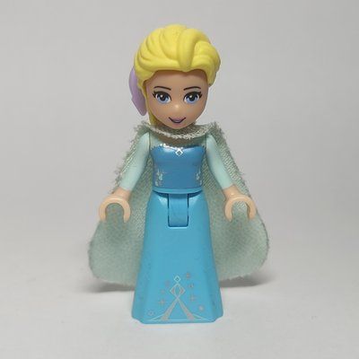 Figurine Elsa - Light Aqua Glitter Cape, Bow du set 41062