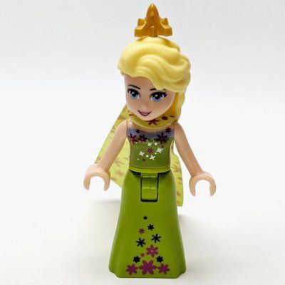 Figurine Elsa - Lime Dress, Crown du set 41068