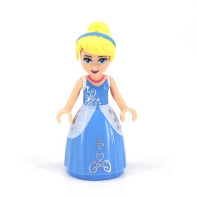 Figurine Cinderella - Bright Light Blue Ball Gown du set 41146