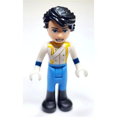 Minifigura Prince Eric - White Uniform del set 41153