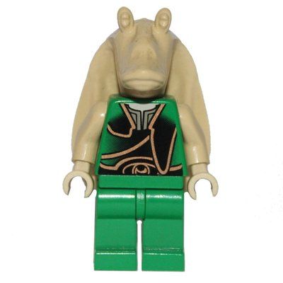 Figurine Gungan Warrior, Green Legs du set 7115