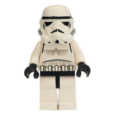Figurine Stormtrooper, Plain Yellow Head, Black Hips du set 7139