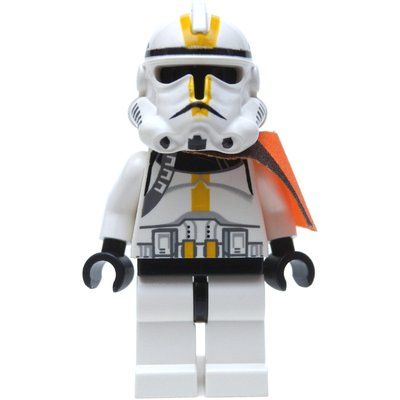 Figurine Clone Trooper, 327th Star Corps, Yellow Markings, Pauldron du set 7261