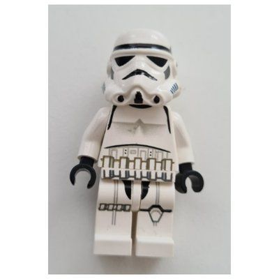 Figurine Stormtrooper, Plain Yellow Head, White Hips du set 7264