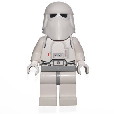 Figurine Snowtrooper, Light Bluish Gray Hips, Plain Black Head, White Hands du set 7749