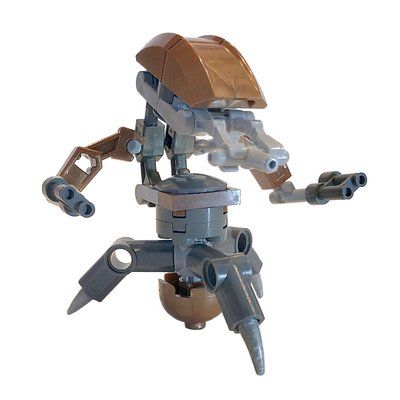 Minifigur Droideka / Destroyer Droid, Copper Shell aus Set 7662