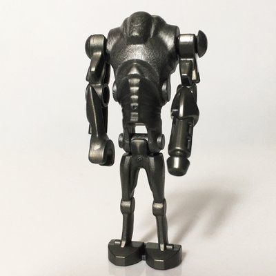 Figurine Super Battle Droid, Pearl Dark Gray, Blaster Arm du set 8018