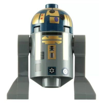 Minifigura Astromech Droid, R8-B7 del set 7868