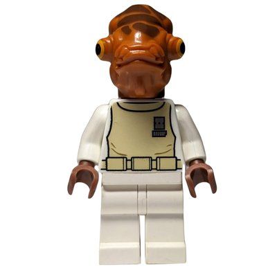 Minifigura Admiral Ackbar, White Outfit del set 75003