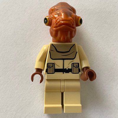 Minifigur Mon Calamari Officer aus Set 7754