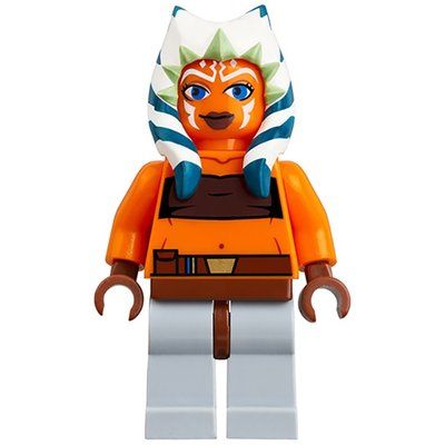Figurine Ahsoka Tano, Padawan, Light Bluish Gray Legs du set 8098