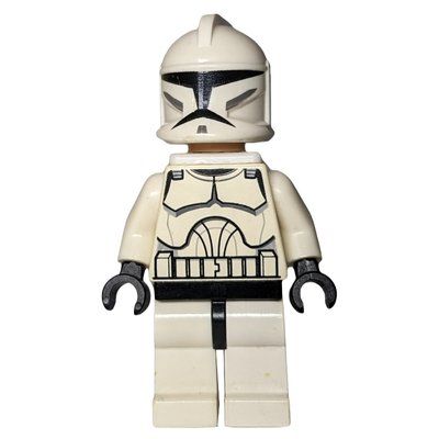 Figurine Clone Trooper, Phase I Armor, Brown Eyes, Jetpack du set 7748