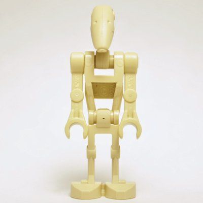 Figurine Battle Droid, Two Straight Arms with Clips at 90° du set 75372