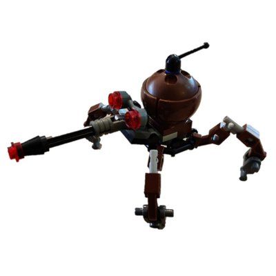 Figurine Dwarf Spider Droid, Reddish Brown Dome du set 7670