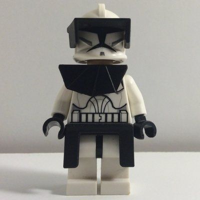 Figurine Clone Commander, Black Pauldron and Kama du set 8014