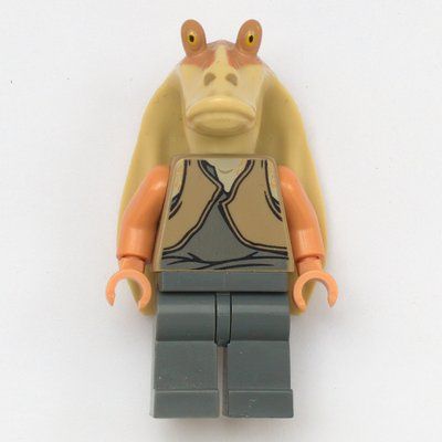 Figurine Jar Jar Binks, Dark Tan Torso du set 75080