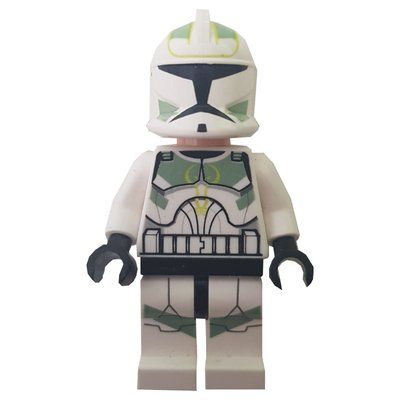 Figurine Clone Trooper, Sand Green Markings, Horn Company du set 7913