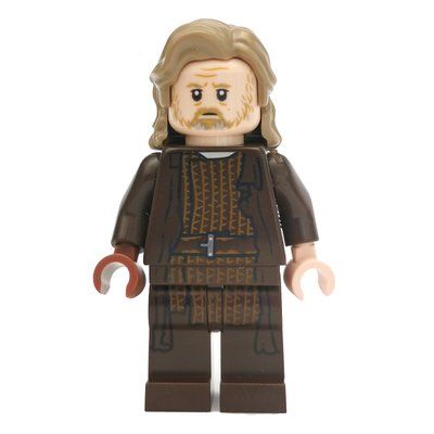 Figurine Luke Skywalker, Old, Dark Brown Robes du set 75245