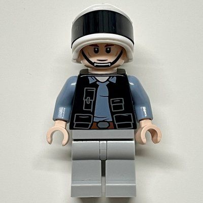 Figurine Rebel Trooper / Rebel Fleet Trooper, White Pupils, Cheek Lines du set 75237