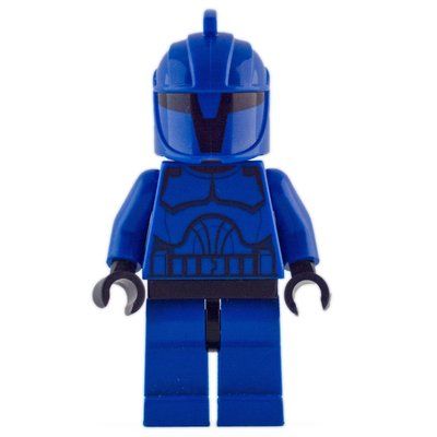Figurine Senate Commando, Plain Legs, Printed Head (Clone Wars) du set 8039