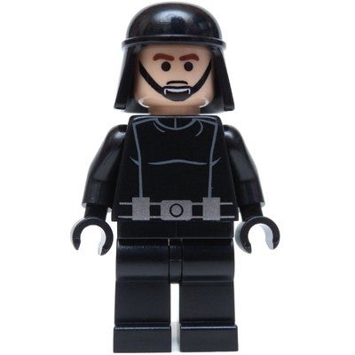 Figurine Death Star Trooper / Imperial Trooper, Brown Eyebrows, Black Eyes, Black Helmet du set 10188