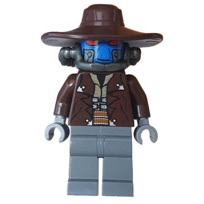 Figurine Cad Bane, Dark Bluish Gray Legs du set 8098