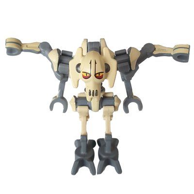 Minifigura General Grievous, Printed, Tan del set 8095