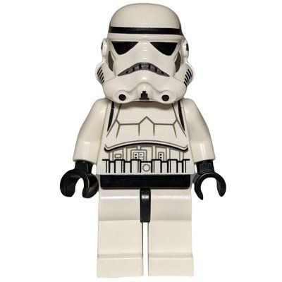 Figurine Stormtrooper, Printed Black 3262b Head du set 9489