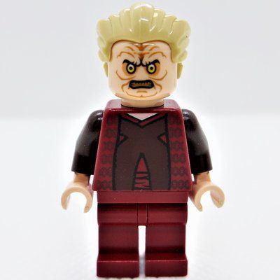 Minifigura Chancellor Palpatine, Dark Red Outfit (Episode 3) del set 9526