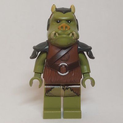 Figurine Gamorrean Guard, Printed Head, Olive Green Hands du set 9516