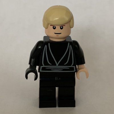 Figurine Luke Skywalker, Black Robes, White Pupils du set 10212