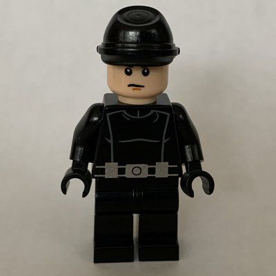 Figurine Imperial Crew / Pilot, Black Uniform, Cavalry Cap, Black Hands du set 10212