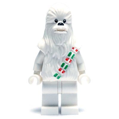 Minifiguur Chewbacca, White uit set 75146