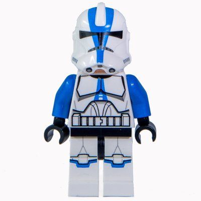 Figurine Clone Trooper, 501st Legion, Blue Arms du set 75002