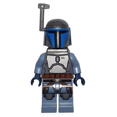 Figurine Jango Fett, Dark Bluish Gray Torso du set 75015