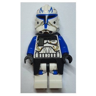 Minifigure Captain Rex, Cloth Pauldron and Kama del set 75012