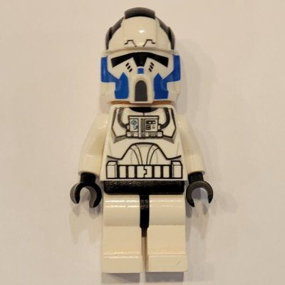 Figurine Clone Pilot, 501st Legion, Blue Markings du set 75004