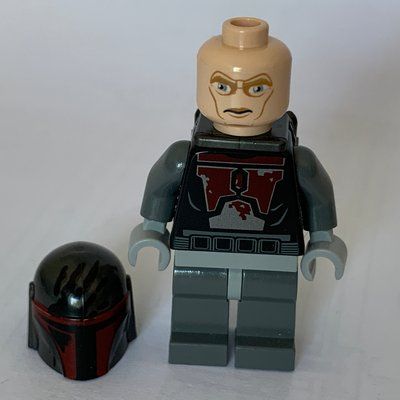 Minifigure Mandalorian Super Commando with Low Brow Line del set 75022