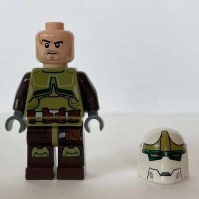Minifigure Bounty Hunter del set 75018