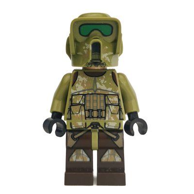 Figurine Clone Trooper, 41st Elite Corps Scout Battalion Armor (Kashyyyk) du set 75151